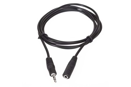 Vcom CV202-5.0 5.0Mt 3.5mm Stereo Uzatma Ses Kablosu