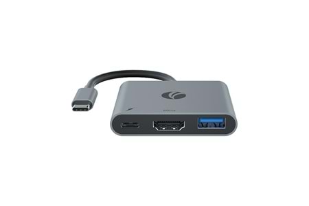 Vcom CUE15 Type-C To Hdmi(4K@60Hz)+Usb3.0+Pd 3.0 100W Çoklayıcı