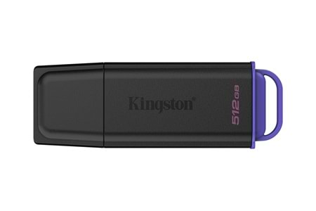 Kingston DTXG2-512GB 512GB Portable USB 3.2 Gen 1 DataTraveler Exodia Black-Purple Flash Bellek 