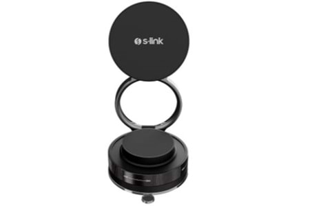 S-link SL-AT44 Magsafe Vakumlu Telefon Tutucu Siyah