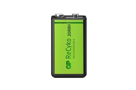 GP 9V 200 mAh Şarjlı Tekli Paket GP20R8HEM-2GB1