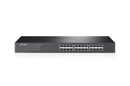 Tp-Link TL-SF1024D 24 Port 10-100 Mbps Switch Çelik Kasa Rack Mount