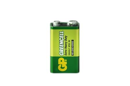 GP Greencel 9V Çinko Pil 10'lu Paket GP1604G-S1