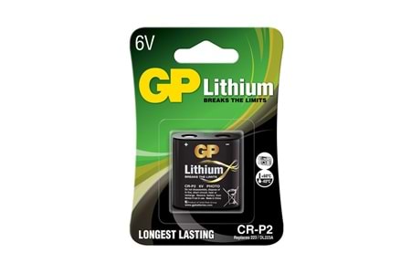 GP CRP2 6V Lityum Fotoğraf Makinesi Pili