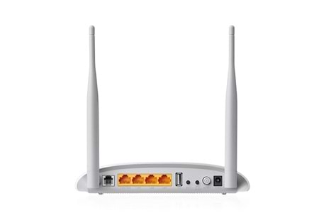 Tp-Link TD-W9970 300 Mbps 4 Port ADSL2+-VDSL-VPN Kablosuz Fiber Modem