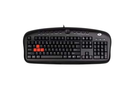 A4 Tech Kb-28G Siyah Usb Multımedya Gamer Klavye