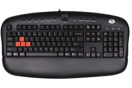 A4 Tech Kb-28G Siyah Usb Multımedya Gamer Klavye