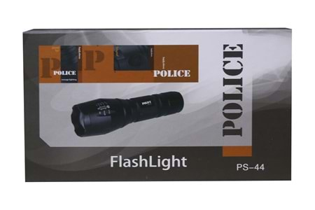 Police PS-44 CREE T6 LED + Zoom Şarj Edilebilir El