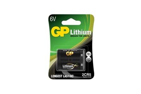 Gp 2CR5 6V Lityum Pil Fotoğrağ Makinesı Pili