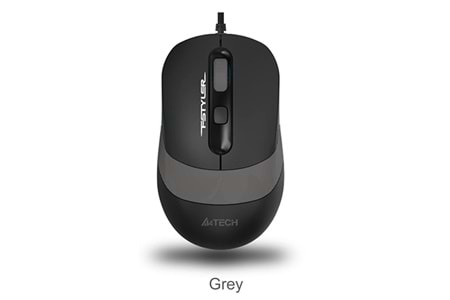 A4 Tech Fm10 Usb Fstyler Gri Optik 1600 Dpı Mouse