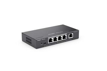 Ruijie-Reyee RG-ES205GC-P 4Port POE+ 10-100-1000 Mbps+1 Port 10-100-1000 Mbps Gb Yönetilebilir 54W