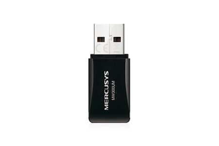 Tp-Link Mercusys MW300UM 300 Mbps Mini Kablosuz USB Adaptör