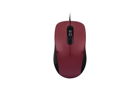 Everest SM-258 Usb Kırmızı 1200dpi Optik Kablolu Mouse