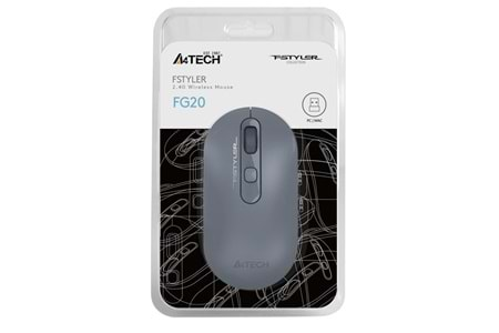 A4 Tech Fg20 Mavi Nano Kablosuz Optik 2000 Dpi Mouse