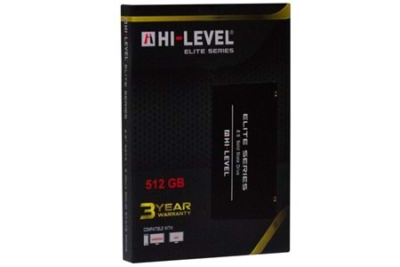 Hi-Level 512GB Elite HLV-SSD30ELT-512G 560-540MB-s 2.5