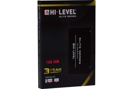 Hi-Level 128GB Elite 560MB-540MB-s Sata 3 2.5