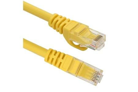 Vcom NP611B-Y-15.0 Cat6 15.0MT Sarı Utp Patch Kablo