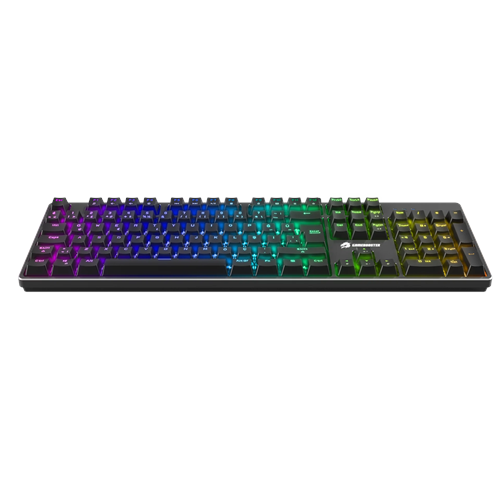 GAMEBOOSTER G24B Enigma Rainbow Aydınlatmalı Red Switch Mekanik Siyah Oyun Klavyesi