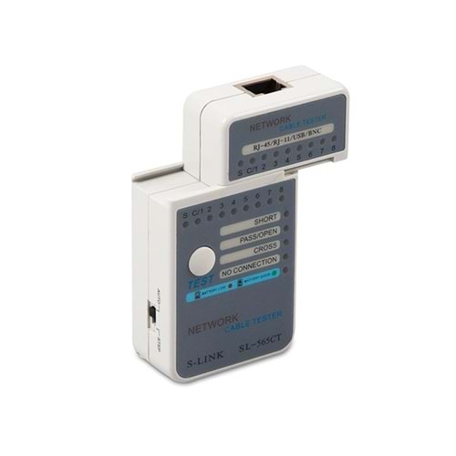 S-Link SL-565CT RJ45 Ağ Kablosu Test Cihazı