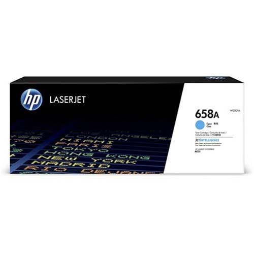 HP 658A Cyan Mavi 6.000 Sayfa Toner W2001A