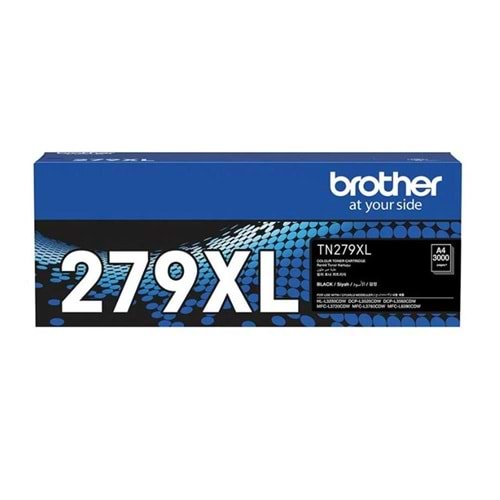 Brother TN-279XLBK Black Siyah Toner HL-L3280CDW DCP-L3520-3560 MFC-L3720-3760-8390 3.000 Sayfa