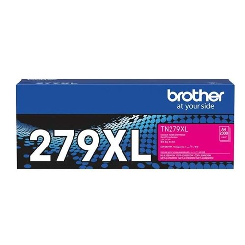 Brother TN-279XLM Magenta Kırmızı Toner HL-L3280CDW DCP-L3520-3560 MFC-L3720-3760-8390 2.300 Sayfa