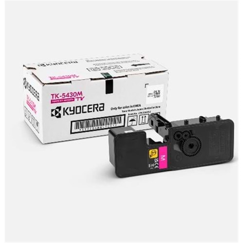Kyocera TK-5430M Magenta Kırmızı Orjinal Fotokopi Toneri Ecosys MA2100- PA2100 1.250 Sayfa