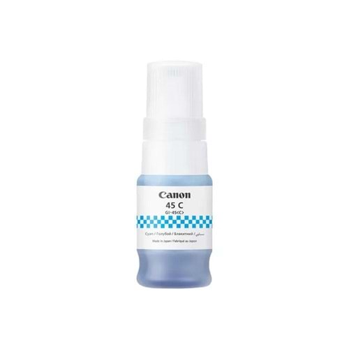 Canon GI-45C Cyan Mavi Şişe Mürekkep