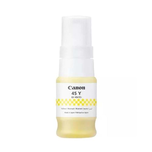 Canon GI-45Y Yellow Sarı Şişe Mürekkep