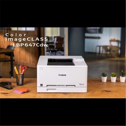 Canon LBP647Cdw Kablosuz Lazer Renkli