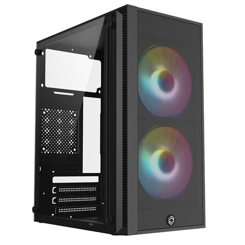 Frisby FC-8970G Mini Tower Gaming Kasa (300W) 2 x 120mm Rainbow Fan
