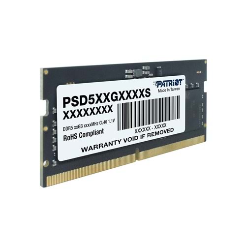 Patrıot 16GB Ddr5 5600MHZ CL46 PSD516G560081S Notebook Ram Sıgnature Lıne 