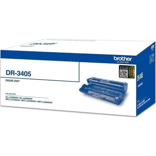 Brother DR-3405 HL-5000-5200-6200-6400 MFC-5700-5755-5900-6700-6900 50.000 Sayfa Drum