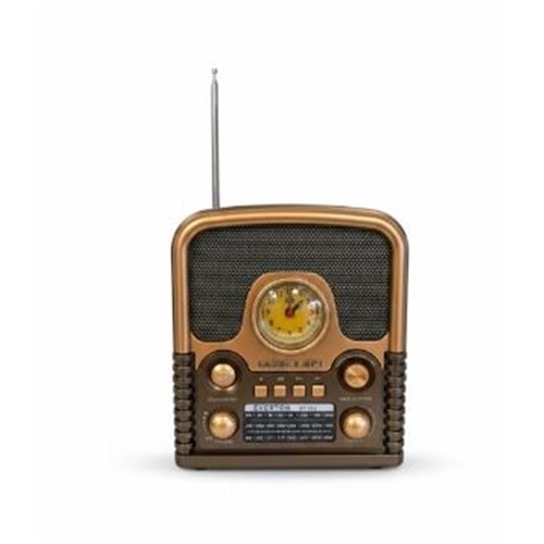 Everton Rt-743 Bluetooth Fm-Usb-Tf-Aux Şarjlı Nostaljik Radyo