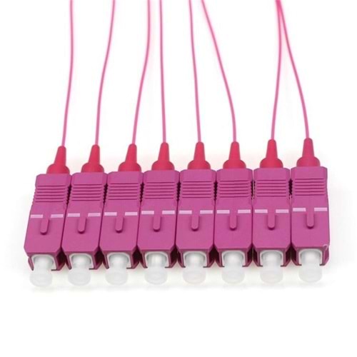 TELDATA TLD-PIGOM4SCMM MULTI MODE PIGTAIL SC-OM4 1 METRE(12Lİ)