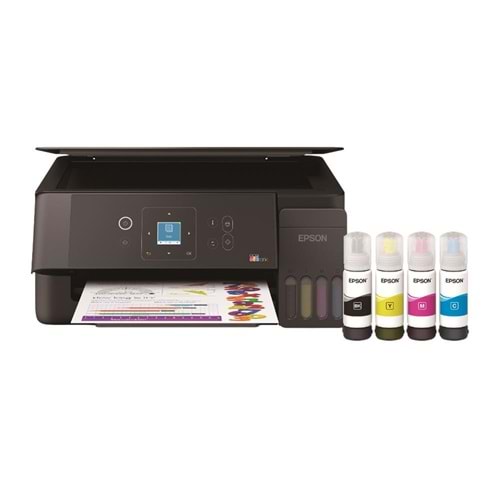 EPSON ECOTANK L3360 ÇOK FONKSİYONLU KABLOSUZ MÜREKKEP TANKLI YAZICI