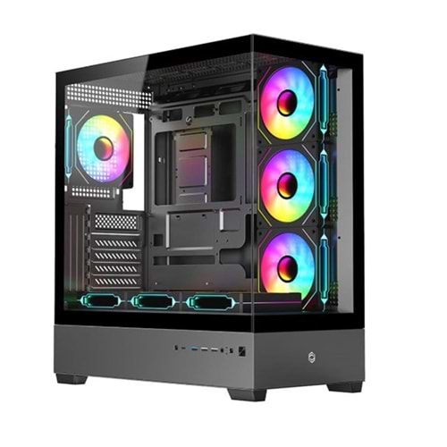 Frisby FC-9560G NOVA-X 650w 80+ Gaming Kasa 7x ARGB Fan