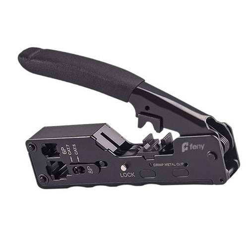 Feny FN-PEN12 RJ11-RJ12-RJ45-CAT5E-CAT6-CAT7 Yeni Nesil Network Kablo Sıkma Ve Soyma Pensesi