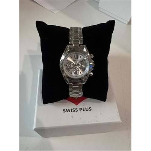 Swiss Plus Woman Watch Model-3 ST0730ABL Silver-Silver