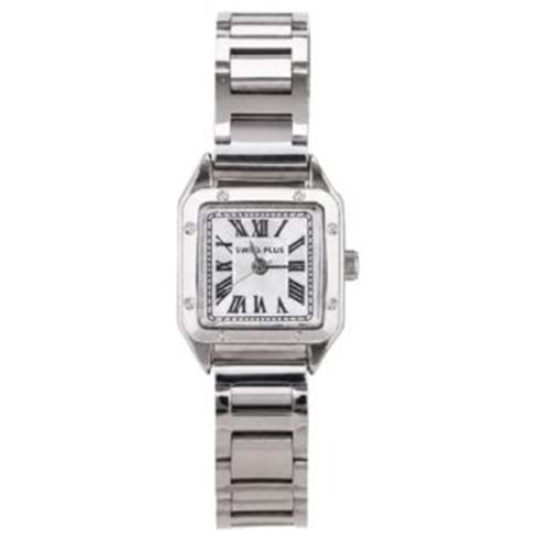 Swiss Plus Woman Watch Model-4 ST6162AF Silver