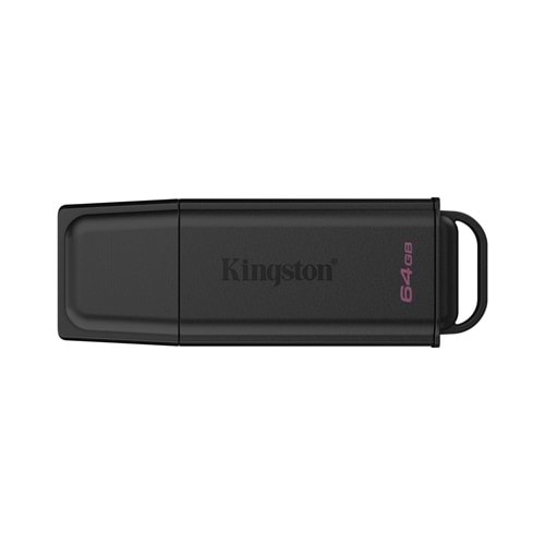 Kingston DTXG2-64GB 64GB Portable USB 3.2 Gen 1 DataTraveler Exodia Black Flash Bellek 