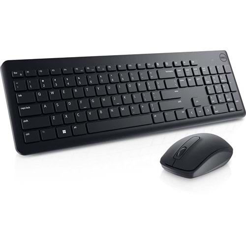 Dell KM3322W Türkçe Q 580-AKGI Kablosuz Klavye Mouse Set Siyah