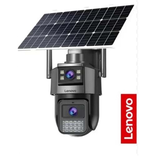 Lenovo G4S4 3MP+3MP 2 Lens AOV Smart 4G Solar Kamera 