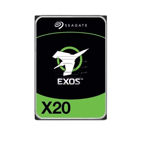 Seagate 20TB Exos X20 ST20000NM007D 3.5 7200 512e 7-24 Nas Sata Sabit Disk (Boğaziçi Garantili)