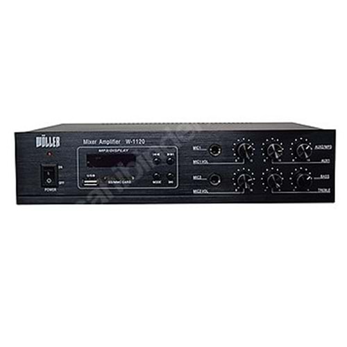 Wöller W-1120 80W 100V Mikser Amplifikatör