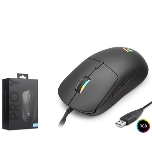 GOOD PRO G100B RGB Gaming Mouse 3200 DPI 6 Tuş Siyah