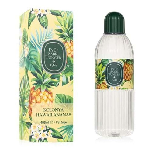 Eyüp Sabri Tuncer 400ml Hawaıı Ananas Kolonyası Silindir Pet Şişe