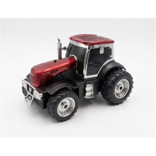 EVERTON RT-1973 Kırmızı Traktör Modeli Bluetooth Fm-Usb-Tf-Aux Şarjlı Nostaljik Radyo