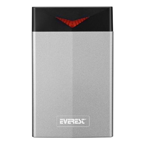Everest HDC-M211 Harici USB3.0 hız 5 Gbps SATA III 6 Gbps RGB Işıklı Hdd Kutusu