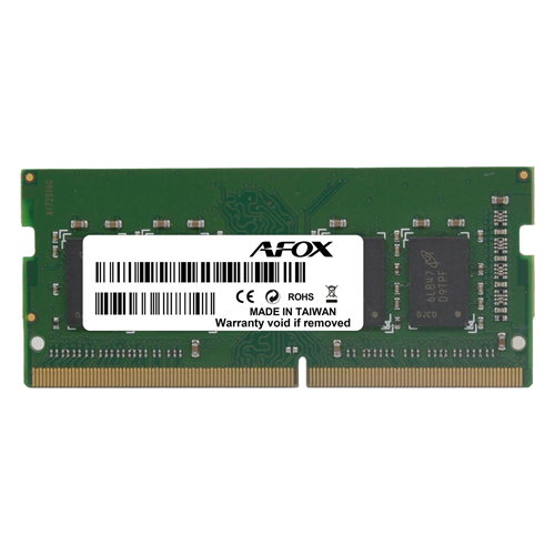 AFOX 8GB DDR4 3200MHZ CL22 NOTEBOOK RAM / VALUE AFSD48PH1P